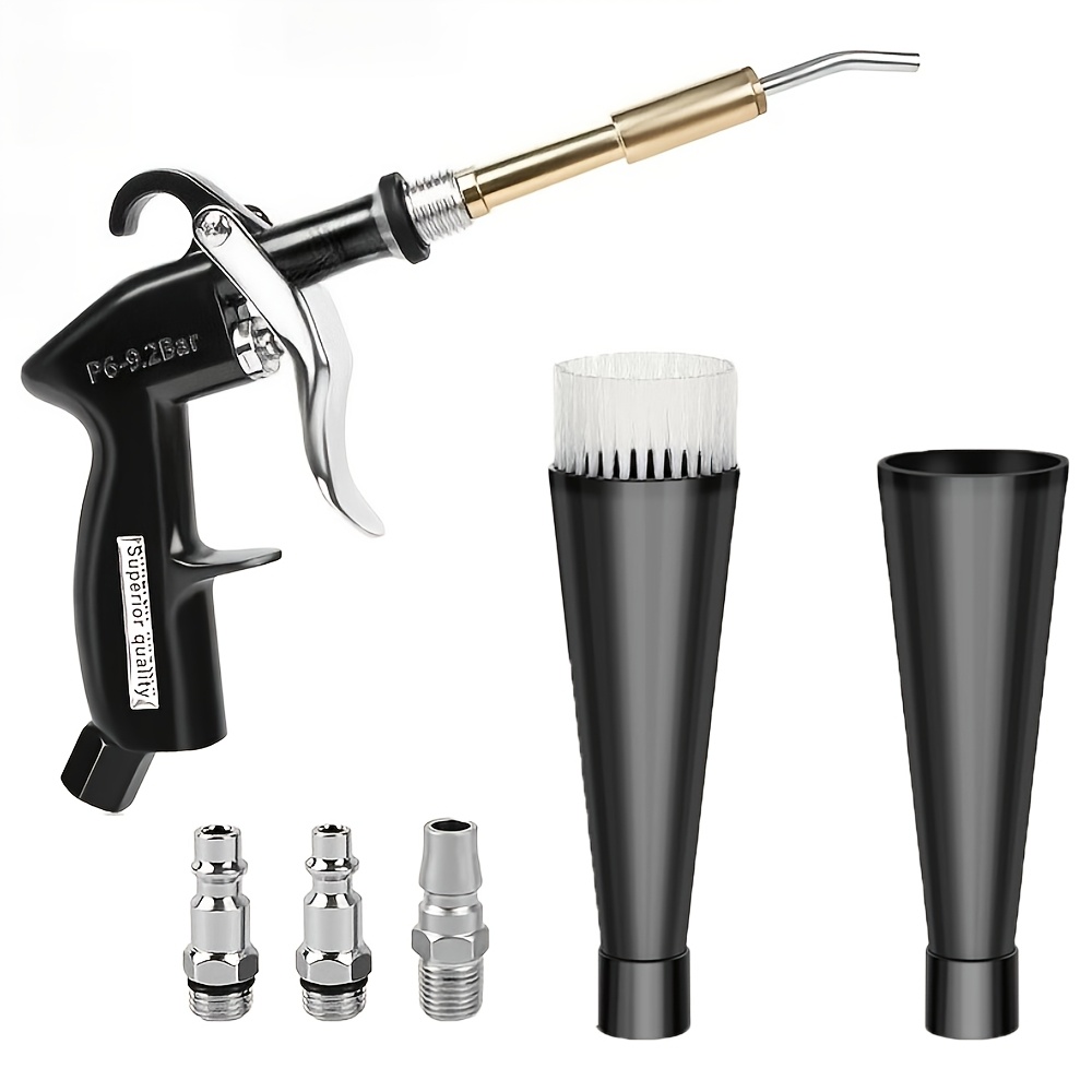 E-shop Auto Reinigungspistole Guntornado, Luftpistole, Trockenbürstenpistole, Ausgestattet mit 3 Arten von Anschlüssen (Europa, Amerika, Japan), Auto