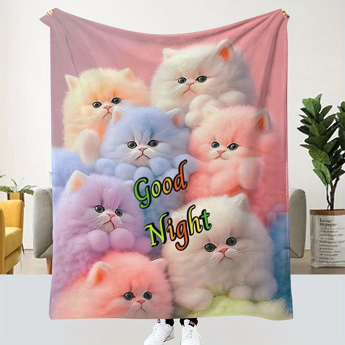 

1 Very Cute Cat Blanket