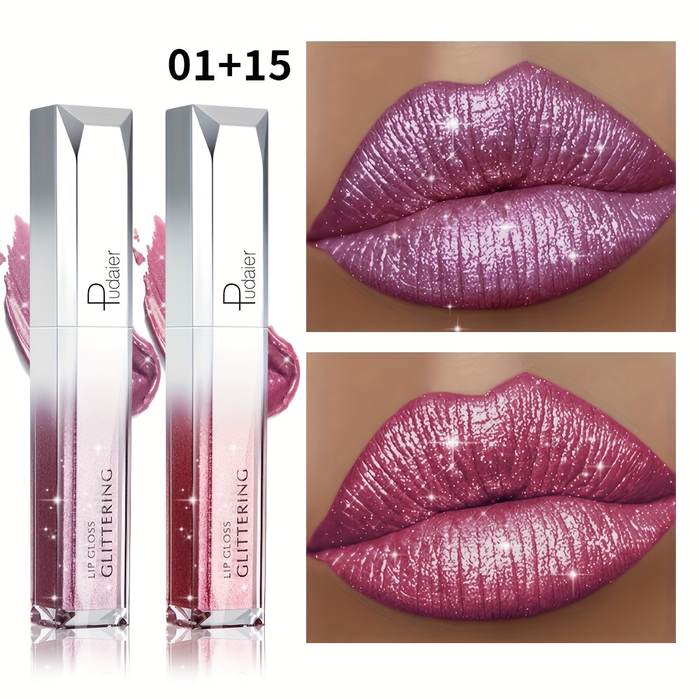 2-pack Metallic Gloss - Sparkling End, Smooth Application, Long- And Hydration, Gorgeous Metallic Shine