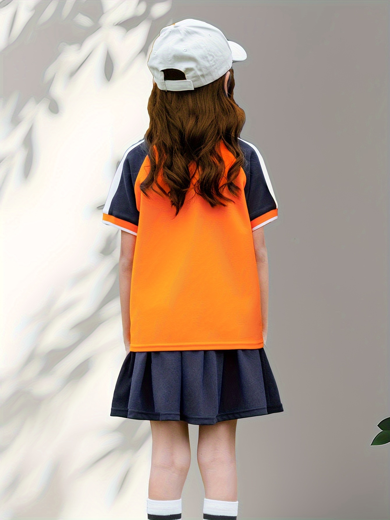 girls t shirt skirt set new british style kindergarten - Temu Bahrain