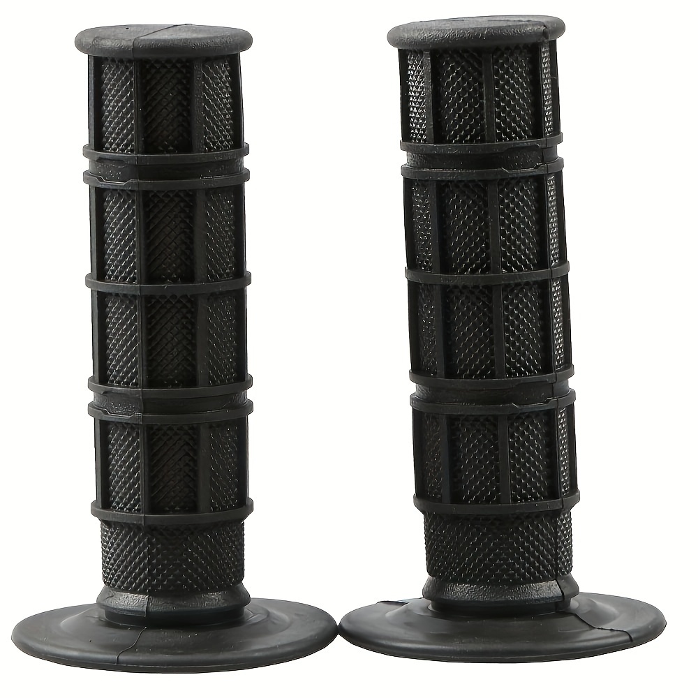 TEMU Universal Handle Grips For Dirt Pit Bike Motorcycle Motocross | Synthetic Rubber Grips Compatible With Crf Yzf Kxf Sxf Ssr Sdg Bse, Lbx R Mx3/r Mx4 Mx5 E-bike