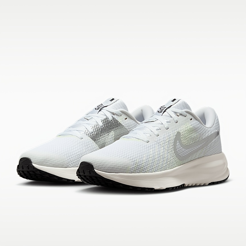 Women's RUN DEFY Mesh Comfortable Lightweight Walking Shoes Casual Sneakers Running Shoes HM9593-104