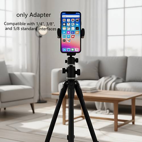 1 4 3 8 5 8 universal phone clip adapter 360 accessory compatible with microphones and more