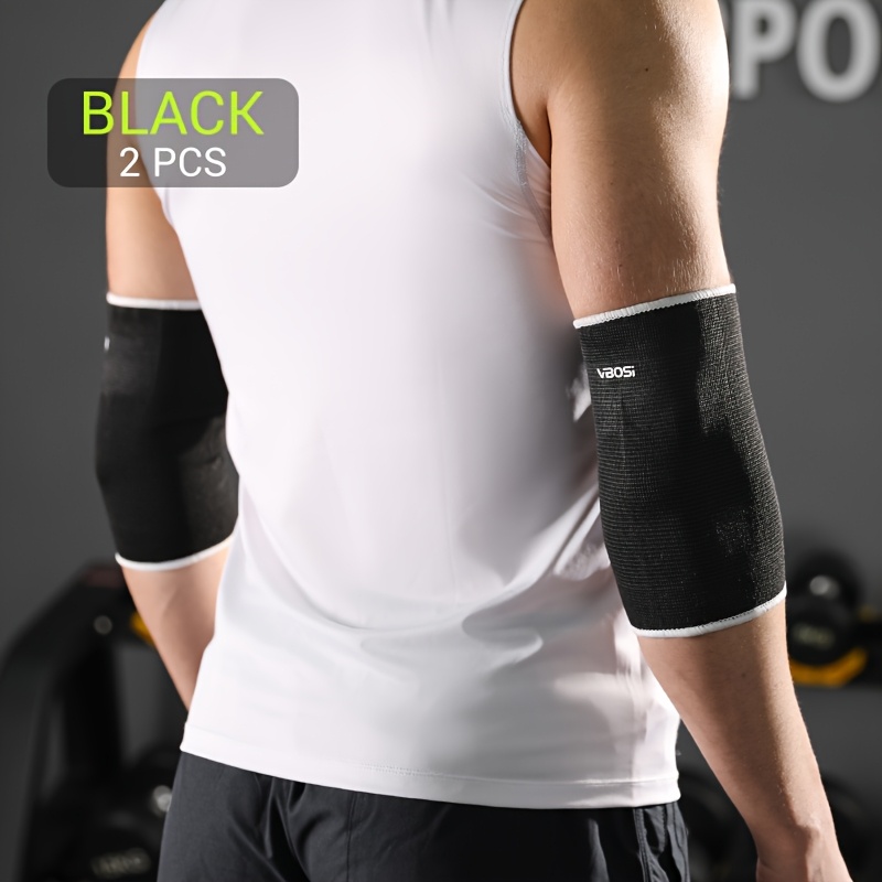 1 Pair 2pcs Breathable Elbow Support Arm Sleeve For Basketball Gym Training