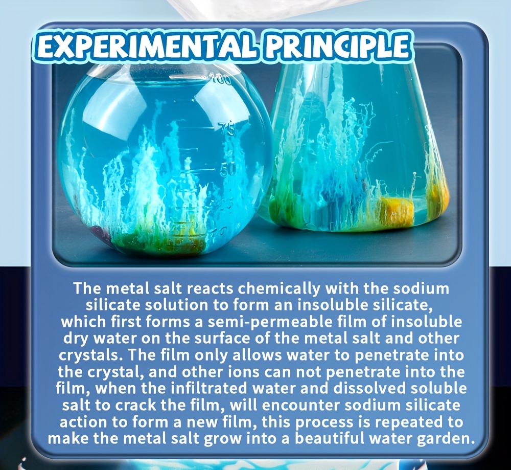 Water Garden Experiment Educational And Entertaining Toy Diy   Experiment Kit   Colors Are Random A   Gift   Halloween And Christmas Presents Product Details 1