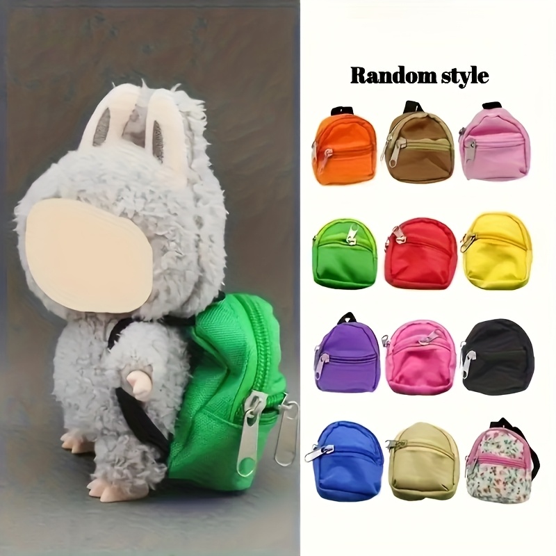 3pcs doll backpacks bjd dolls cute colorful mini Temu United