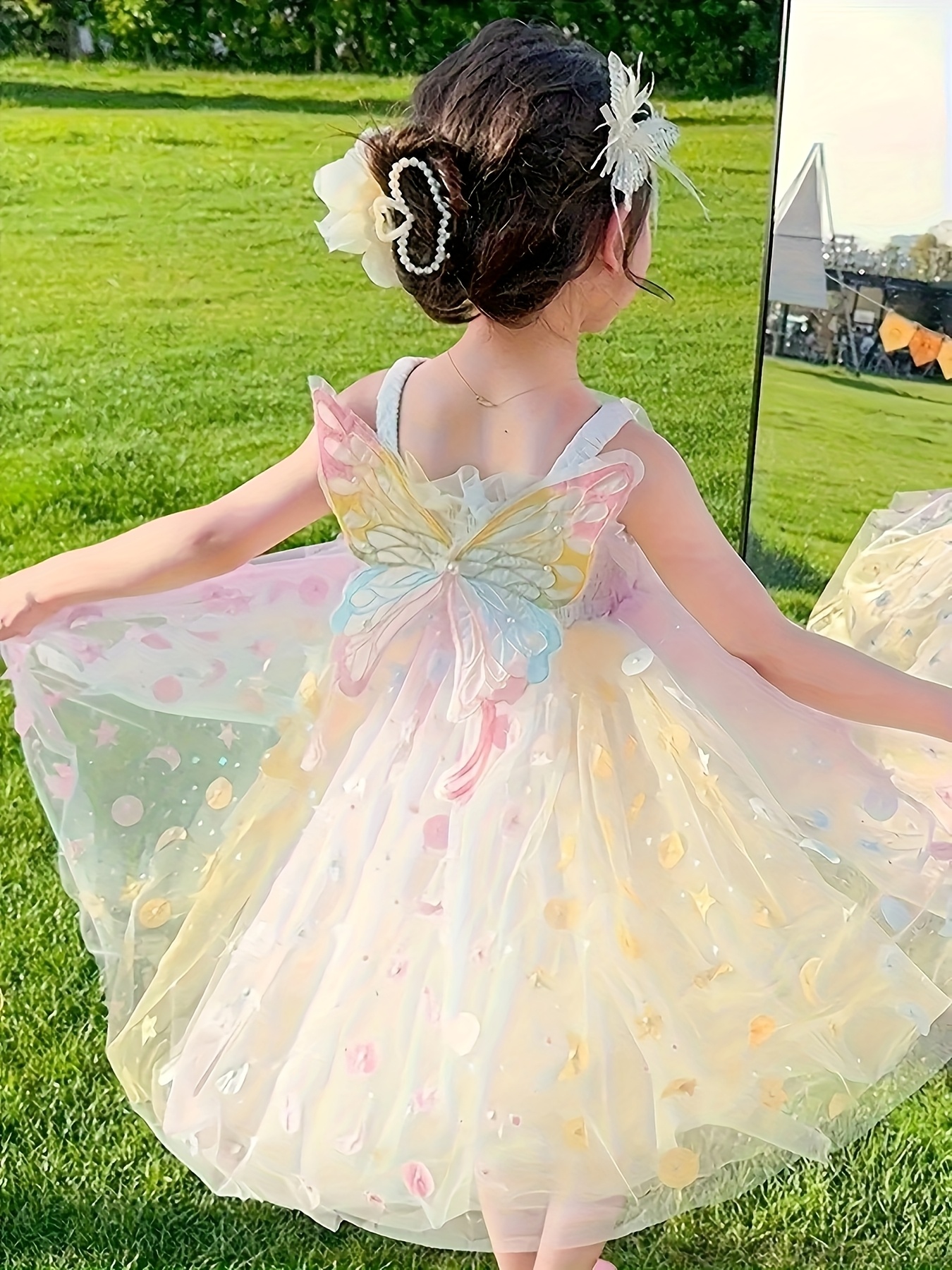 sachin and babi light blue dress fairy dress girls
