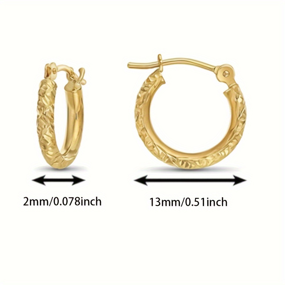 925 silver golden ear earrings round earrings men women fashion exquisite elegant   wear suitable for parties daily gifts for wives     festivals halloween birthday anniversary gifts   exquisite gift boxes Product details 4