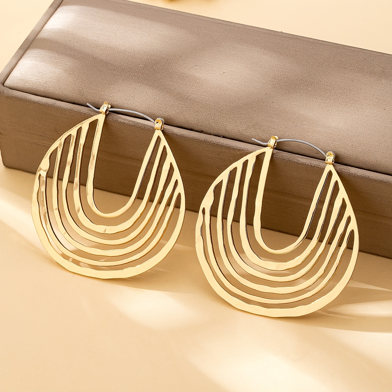 Women's Earrings | Boho And Elegant Style, Kc Golden Plated Iron, Suitable For Daily And Gift- Occasions