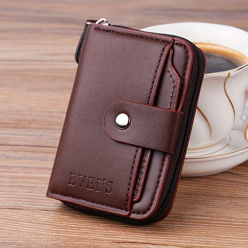 Étui à cartes Porte-cartes Homme Femme en cuir simple et pratique