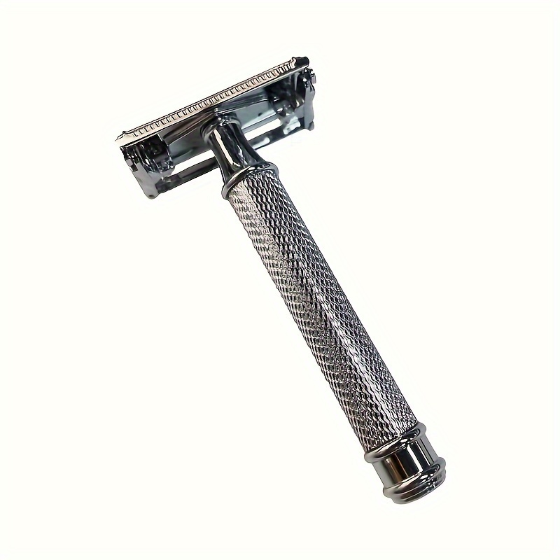 Adjustable Double Edge Safety Razor Comfortable Handle - Temu