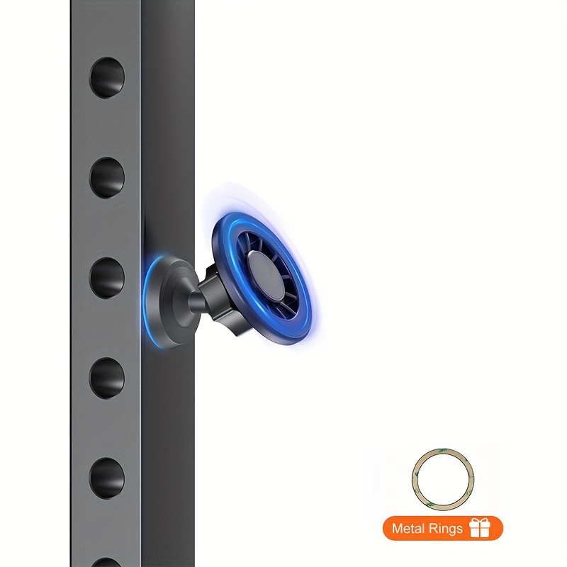 E-shop Magnetische Handyhalterung für das Fitnessstudio, magnetische Wand- und Deckenhalterung für 360° verstellbare Handyhalterung, kompatibel mit