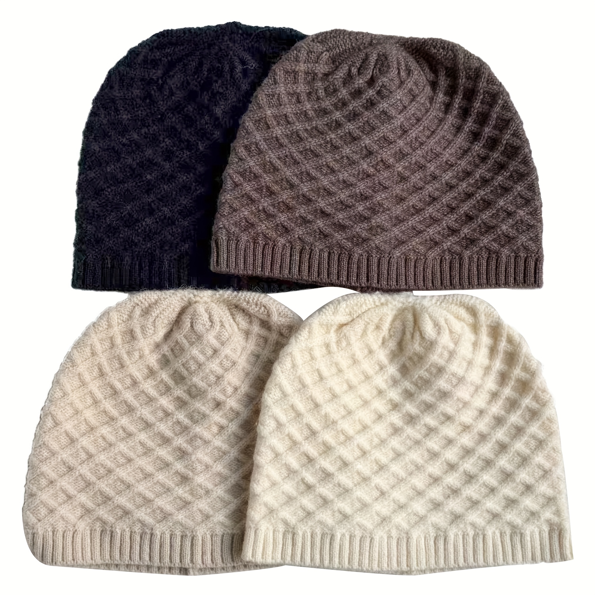 

Women's Hat Fleece Lining, , And , , Non-stretch, Knitting