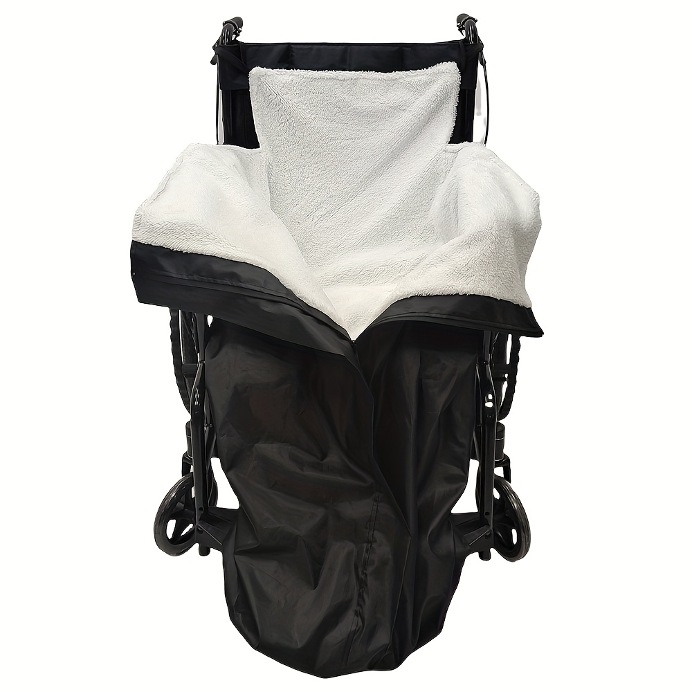 Image of 1pc Lightweight Blanket With Zipper, Suitable For Adults, Coat, Warm Leg And Lower Body Universal Fit Blanket