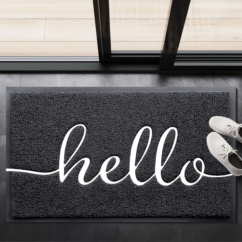 TEMU 1 Quick-dry Heavy Duty Doormat - Easy To Clean, Suitable For Indoor And Outdoor Entrances And Patios, Non-slip, Durable, Suitable For