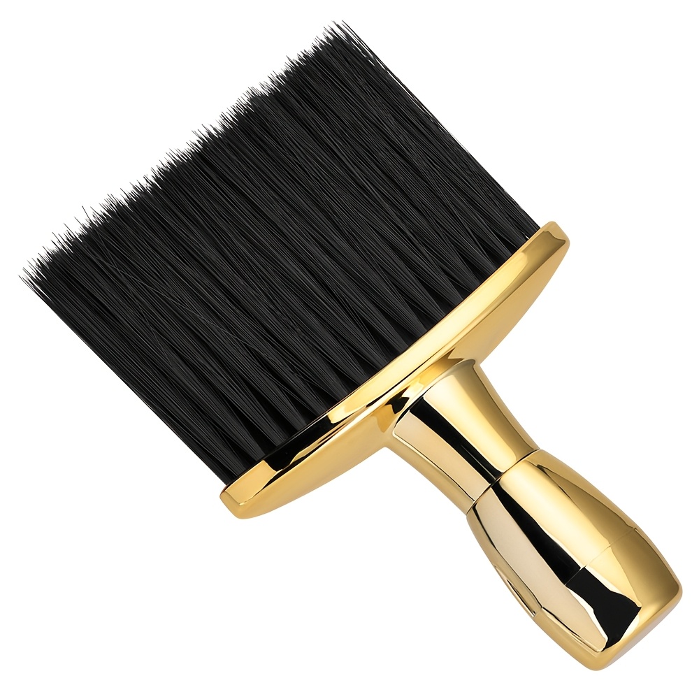 TEMU Brosse de nettoyage électroplaquée pour cheveux cassants, brosse de , brosse de nettoyage en nylon, brosse de nettoyage douce pour le cou