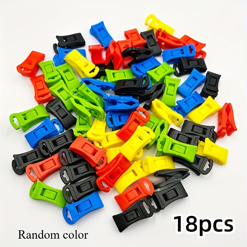 (random Color)18/36pcs Sock Drying Clip, Sock Holder, Sock Storage Small Clips, Hanging Photo Storage Clip, Bedroom Office Accessories, Clothes Pins