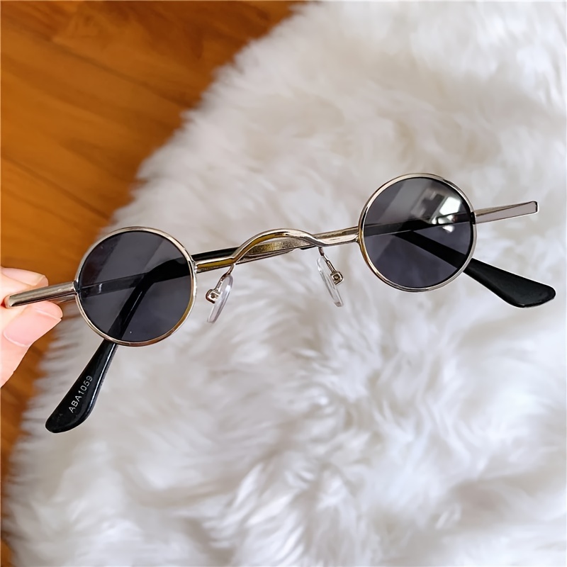 

Colorful Small Frame Round Retro Glasses For Men And Women, Mini Round Frame Glasses