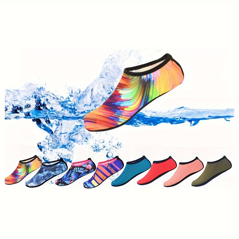 

Women's Lightweight Quick-drying Water Shoes - Non-slip And Durable Aqua Socks For Spring And Summer Outdoor Activities, Beach Walks, Swimming