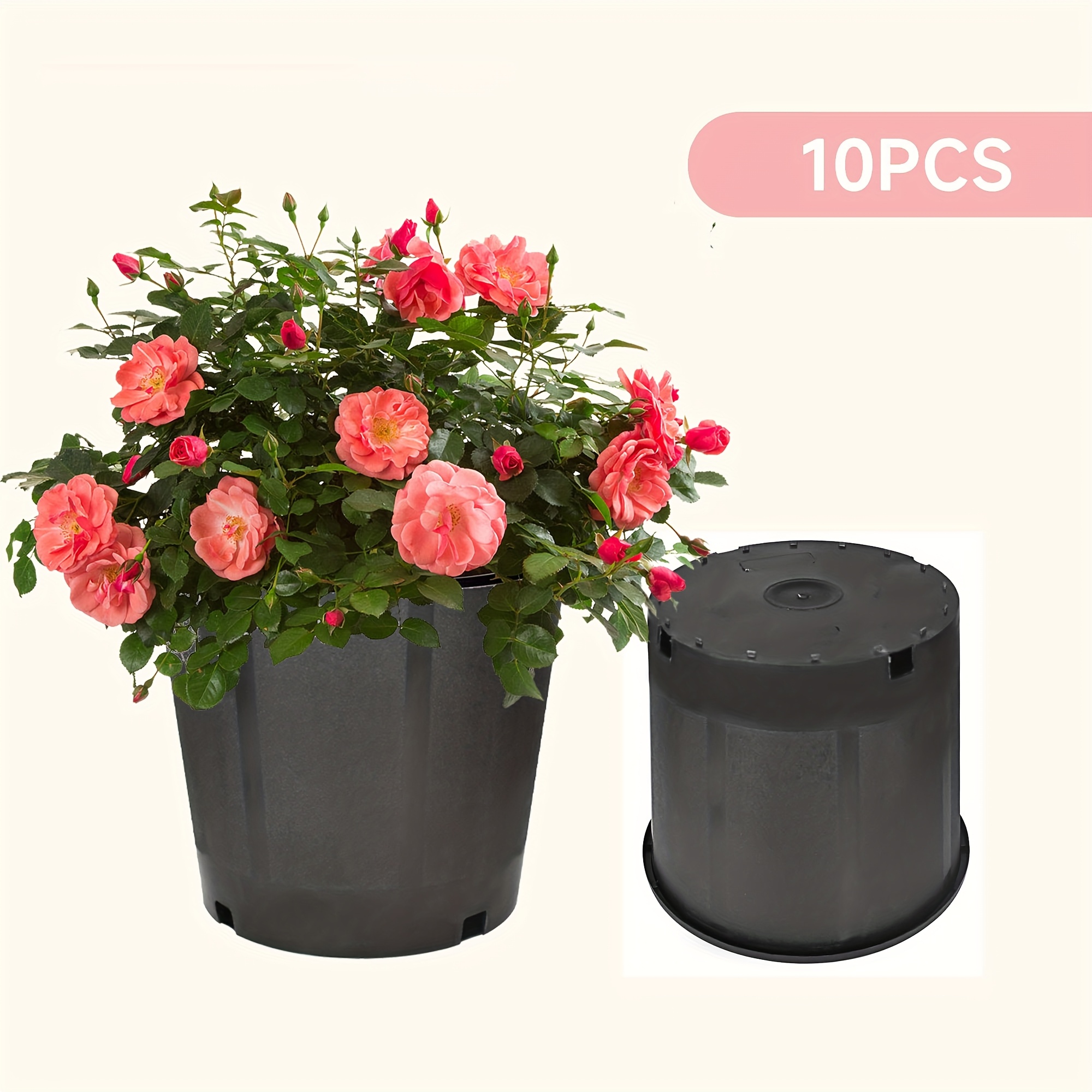 3 gallon pots for plants sold on Temu United States