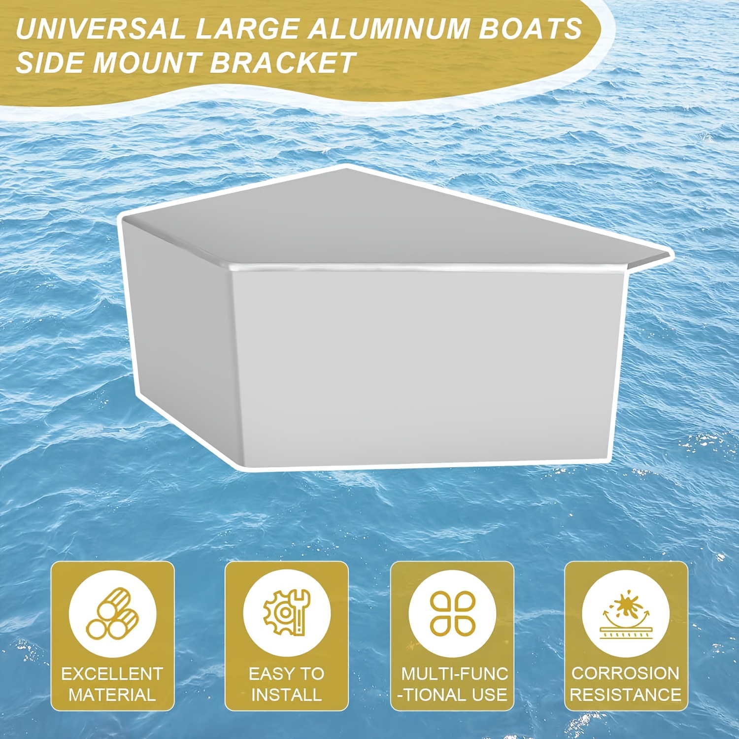 Aluminum Side Console Switch Panel Mount for Boats