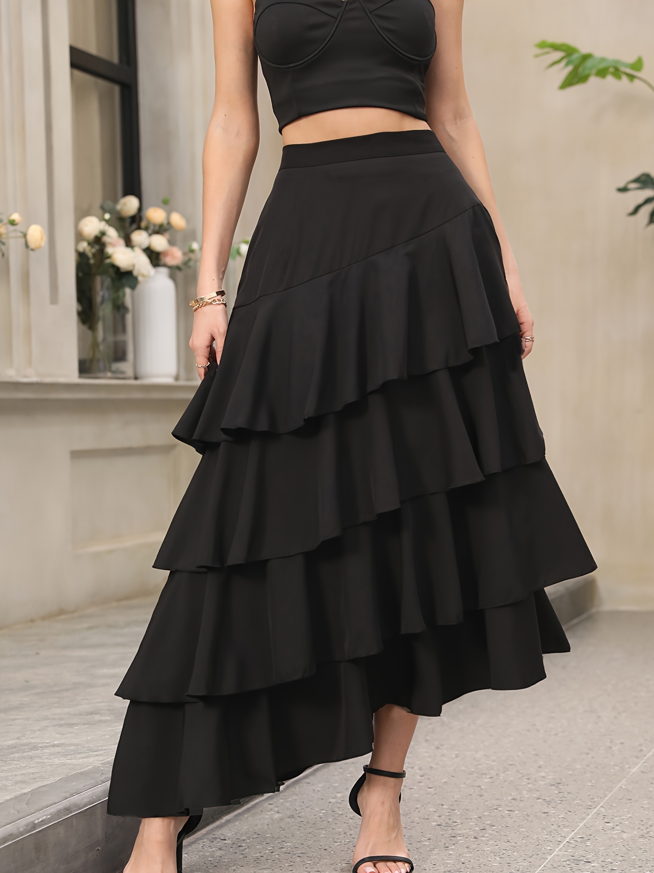 ロンハーマン/Asymmetric Skirt | スカート/Red - スカート