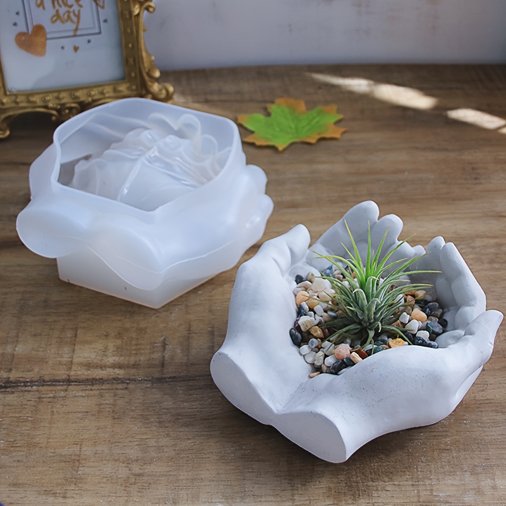 

Moules de coulée en résine de silicone, design de prise en main de forme irrégulière pour l'artisanat et la décoration DIY