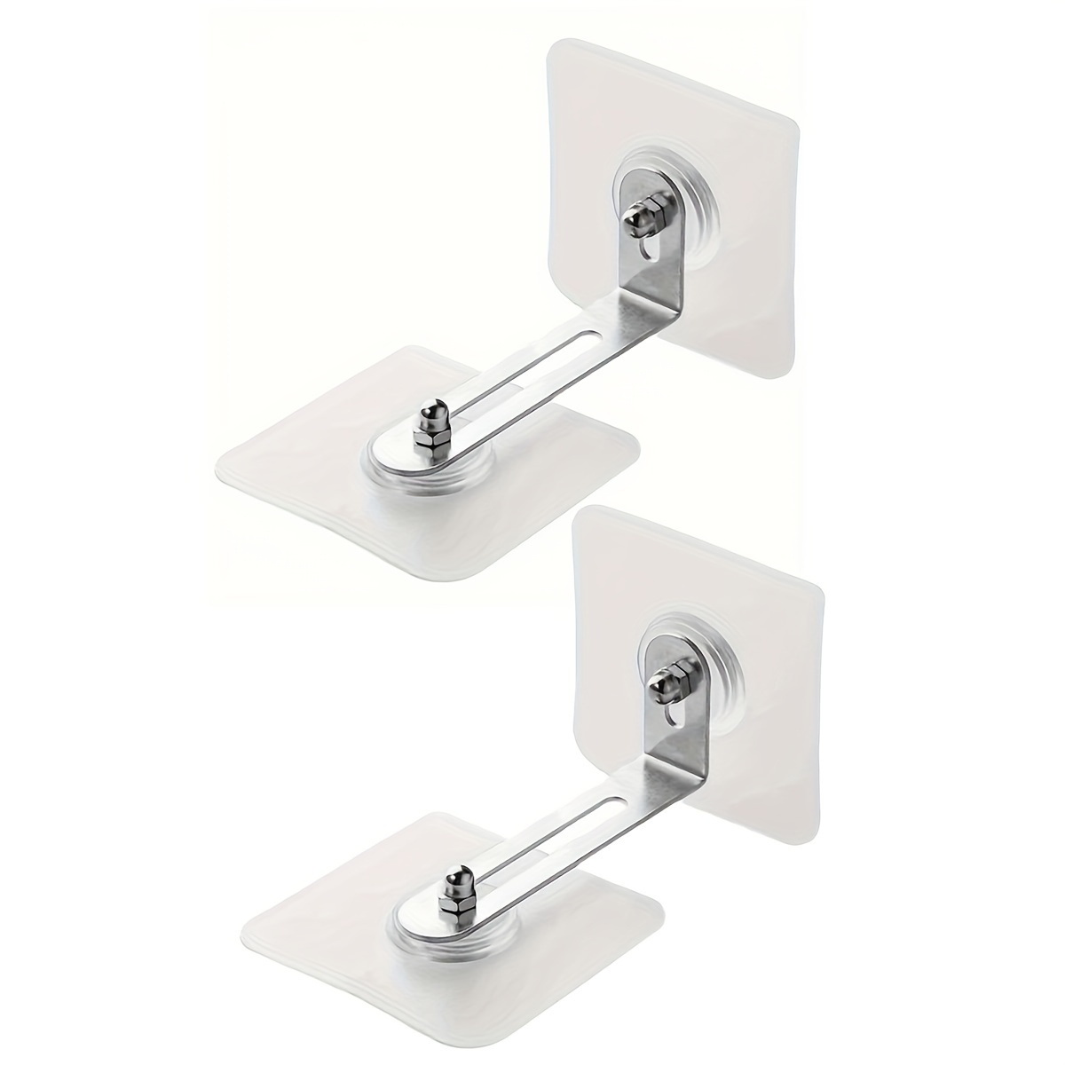 2/6pcs Punch-free Anti-tipping Tools For Cabinets, Furniture Shoe Cabinet Bedside Table Fixer, Metal Fasteners
