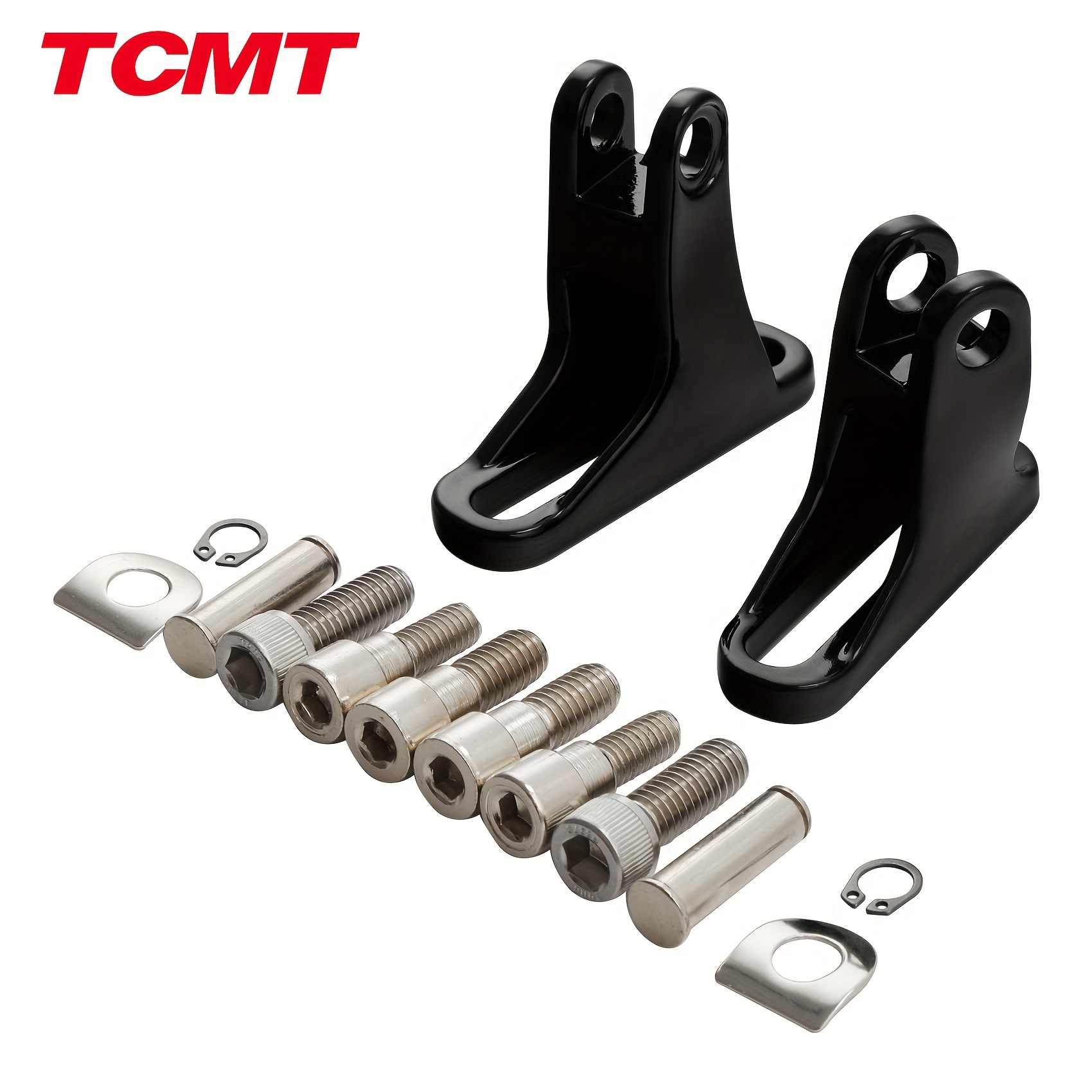 

Tcmt Rear Passenger Mini Footpegs Footboard Mount Kits Fit For Harley Touring Electra Street Road Glide 1993-2024