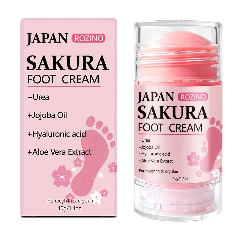 [ultra-strong Anti-crack] Cherry 60% Urea And 2% Salicylic Acid Hand And Foot Stick, Ultra-strong Anti-crack Hand And Foot Cream +, Ultra-strong Anti-crack, Nourishing In , Fast-acting, Deep Hydration