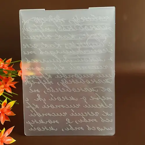 Machine Made Bricks Texture embossing folders card sold on Temu United States