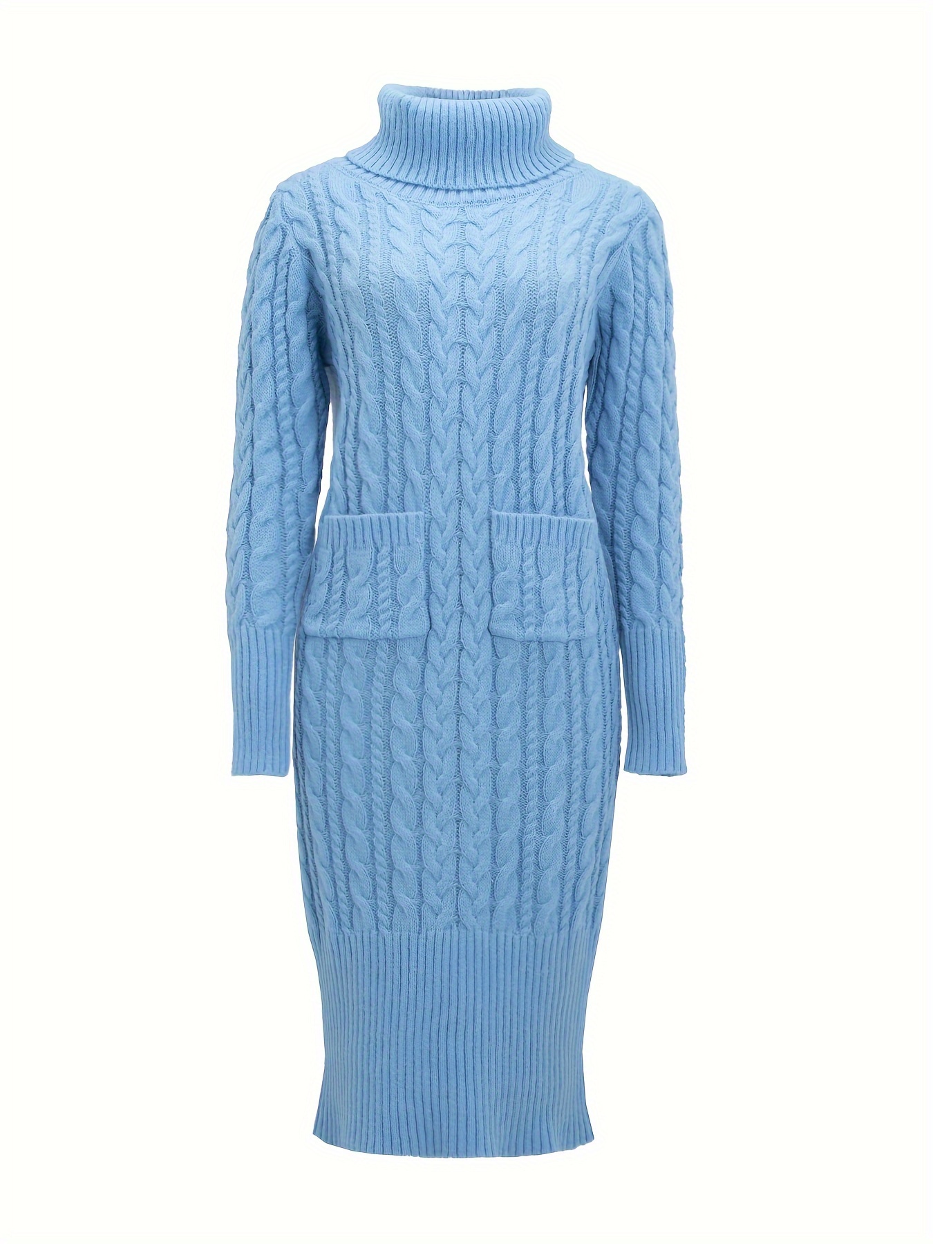 blue midnights dress taylor swift Floral Embroidery Knee Length Long Sleeve Chinese Style Turtleneck Swe   IDREAMMART