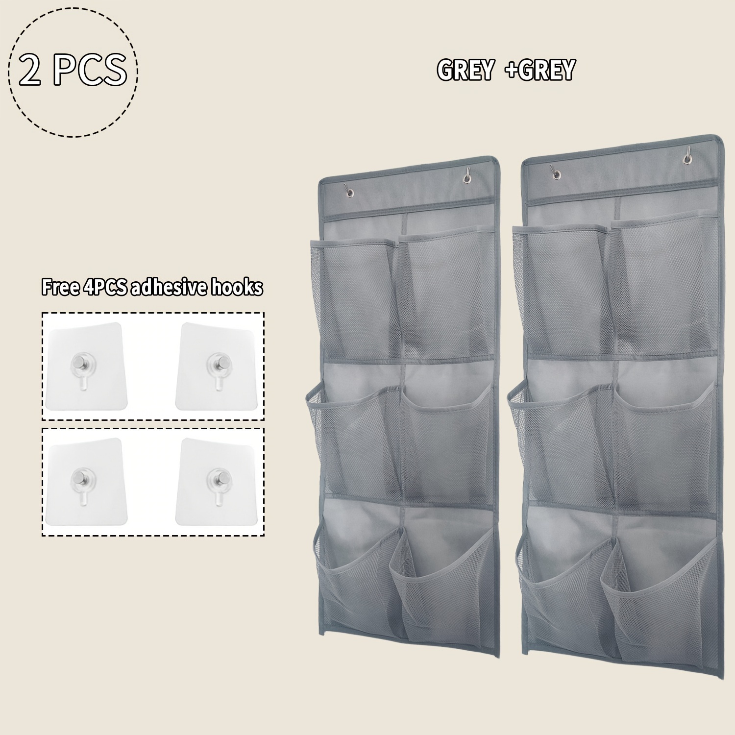 Image of 1-2 Rv Shoe Storage Bags, (30 * 13inch) 6-grid Wall Mounted Storage Bag, Suitable For Rvs, Garages, Etc., Easy To Store , Hanging Shoe Organizers