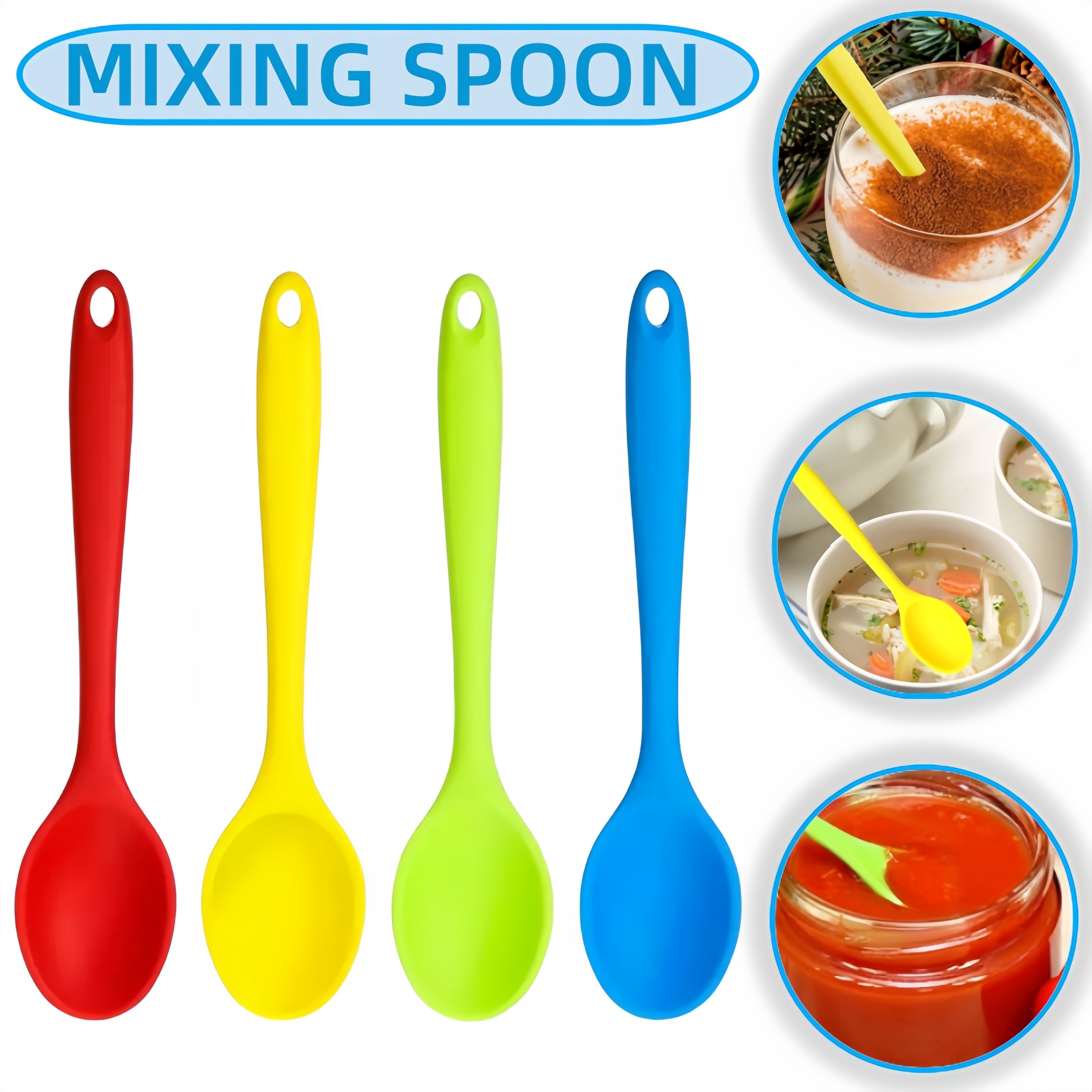 

4pcs Mixing Set - Kitchen Utensils For Cooking, Mixing, - , Uncharged, - For And Restaurant Use