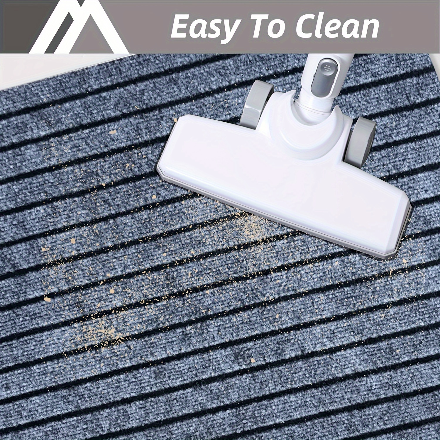 2pcs kitchen carpet striped non slip mat entrance door mat   room laundry bathroom absorbent mat set suitable for   room laundry room bathroom balcony   garage Product details 3
