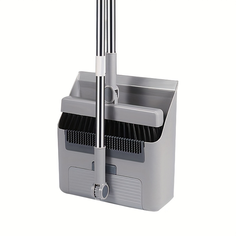 3-in-1 Broom Dustpan Floor Brush Set Student Dormitory Broom Set Broom Household Combination Folding Broom