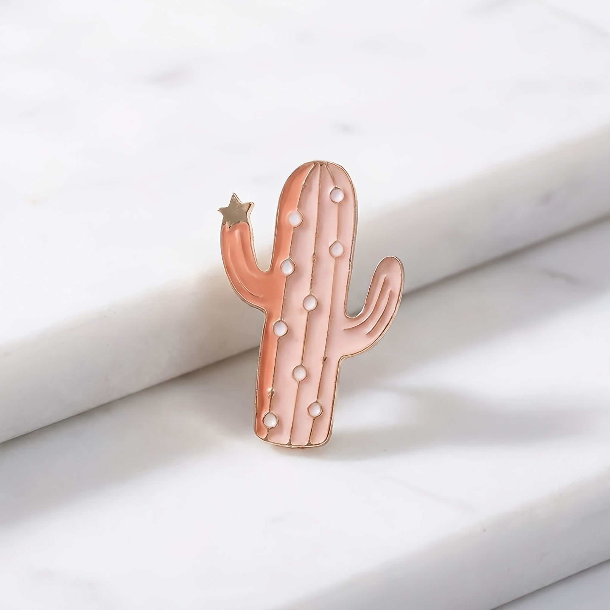 TEMU Insigne créatif de cactus de dessin pour sac, vêtements, trousse à crayons