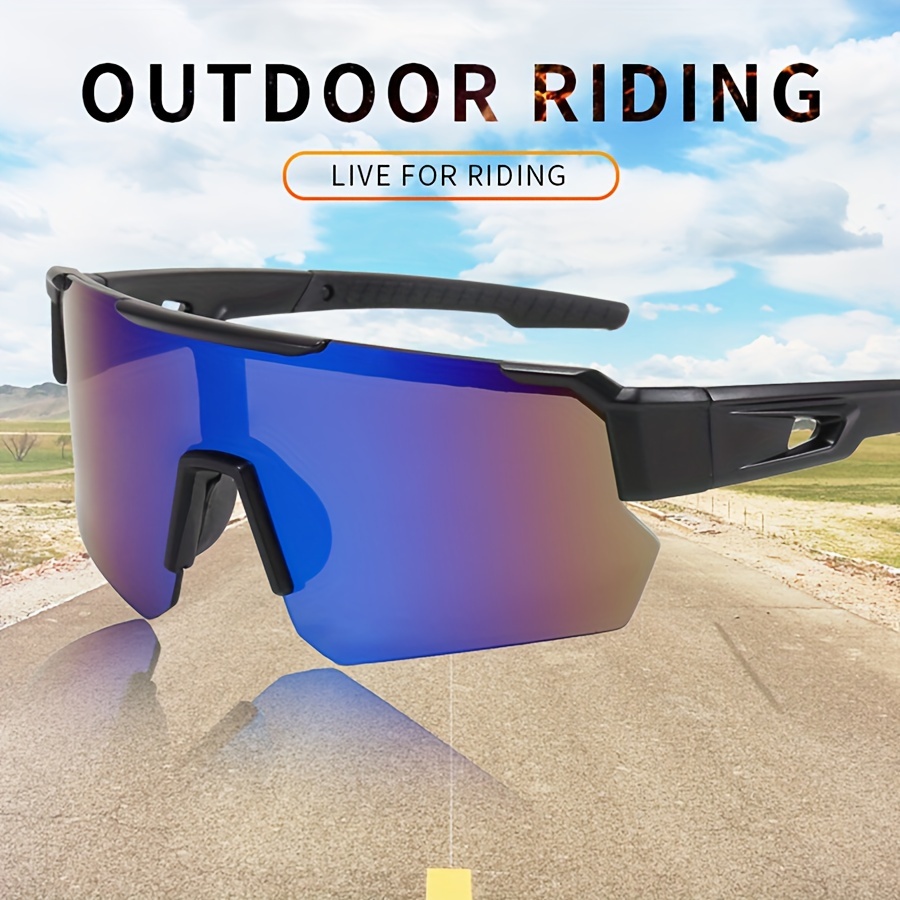 

Sports Fashion Glasses For Men And Women, Semi Rimless Polycarbonate Frame And Lens, Uv Protection, For Fishing, Softball, Tennis - Zdin Outdoor Riding Eyewear