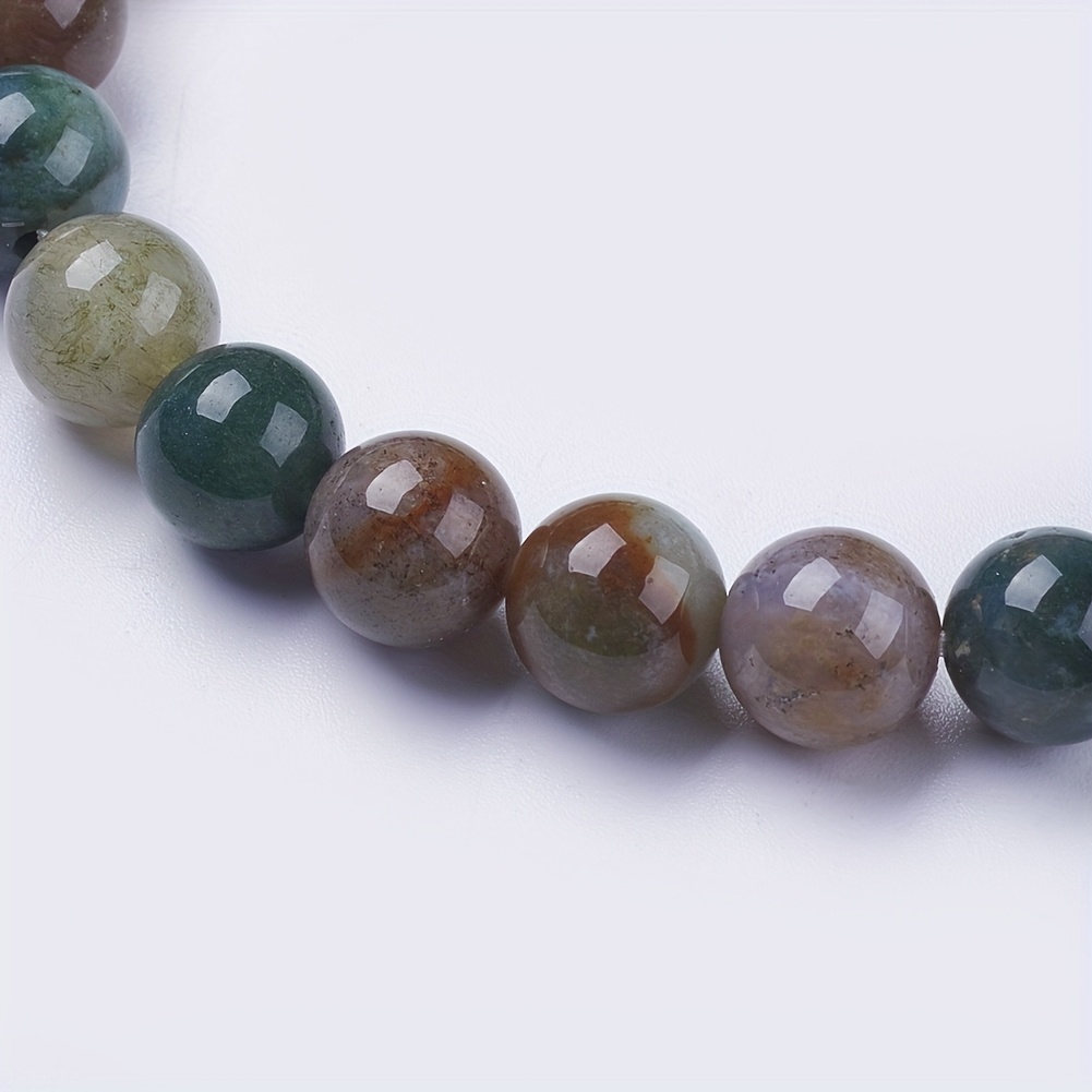 Gemstone Beaded Stretch Bracelet Elastic Gemstones for Stress Relief