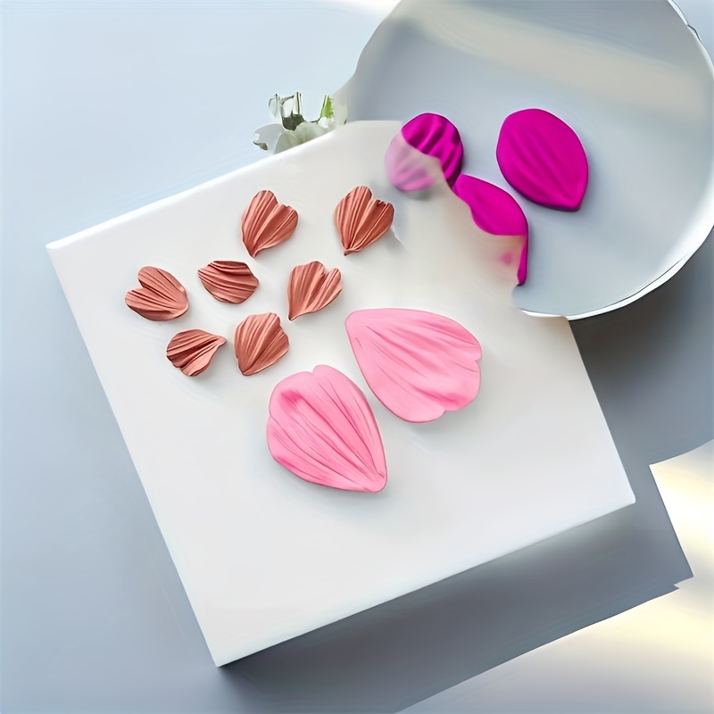 

2pcs Silicone Mold Embossing Mold Polymer Clay Pendant Jewelry Making Cake Decorating Tools Wax Shaping Silicone Mold