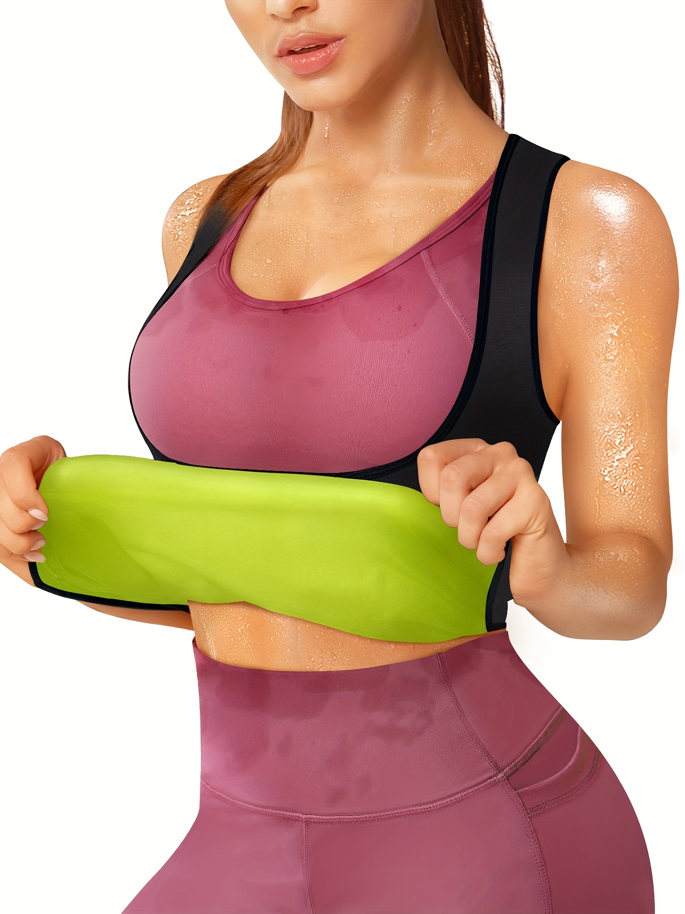 Waist Trainer Women Sauna Sweat Top Vest Body Shaper Slimming Waist Cincher Workout  Shapewear