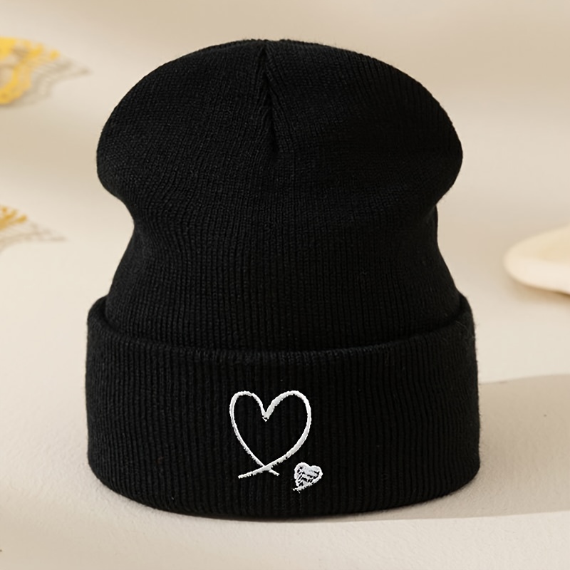 TEMU Cappello da donna inverno taglia Love con , cappello da donna a versatile, cappello americano unisex caldo, cappello caldo antipolvere, cappello