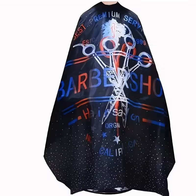 large adult haircut cloak professional haircut cloak haircut cloak with adjustable elastic neckline haircut accessories Product details 3