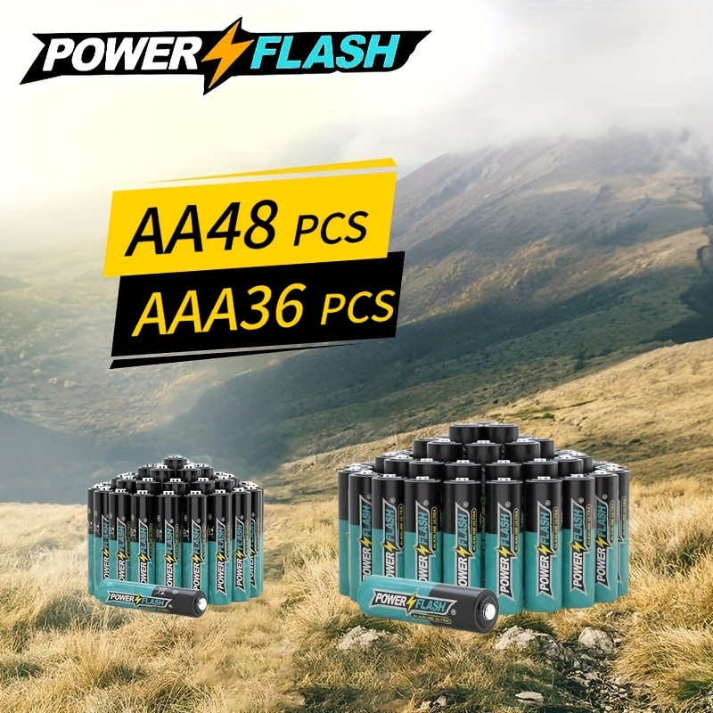 

12/24/36 Aaa And 12/48 Aa Batteries, Lr03, Lr6, And For Household Devices, With , And Long Lasting