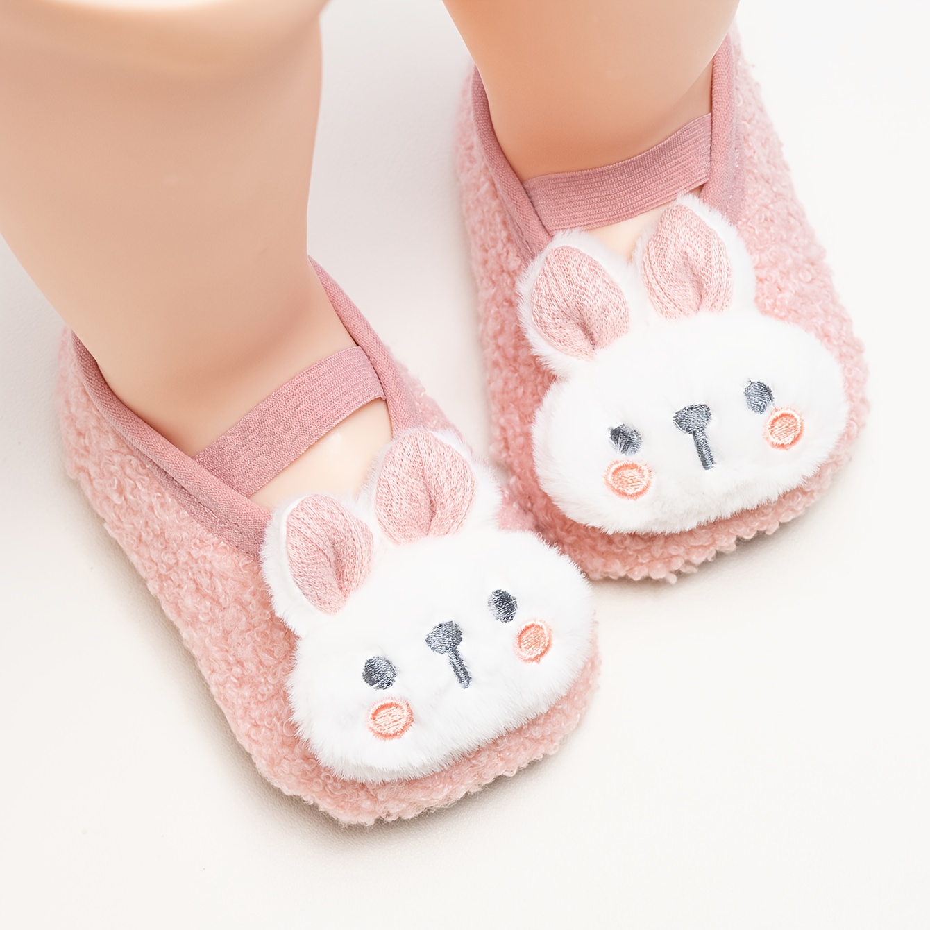 1ps Cute Anti Slip Soft Bottom Floor Socks For To Walk In Cooling, Good Elasticity, Comfortable And Breathable Floor Socks