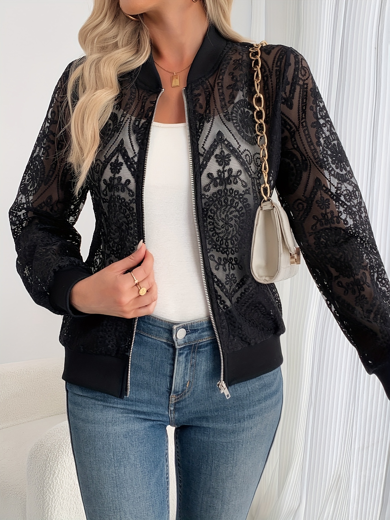 lace jacket sold on Temu Australia