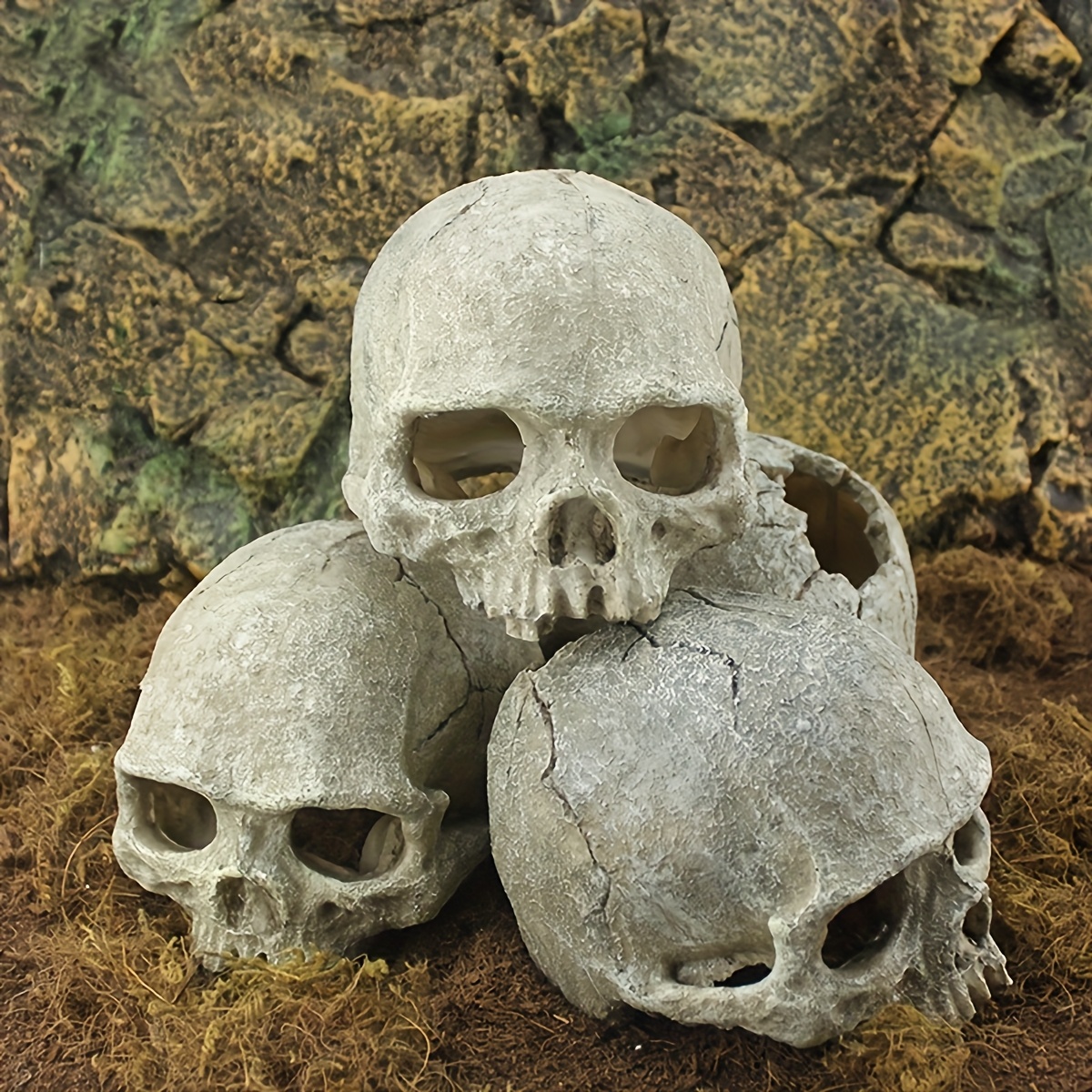 Image of Unique Cave Decor - Stylish And Secure Hideout For Aquarium, Durable And Non-toxic