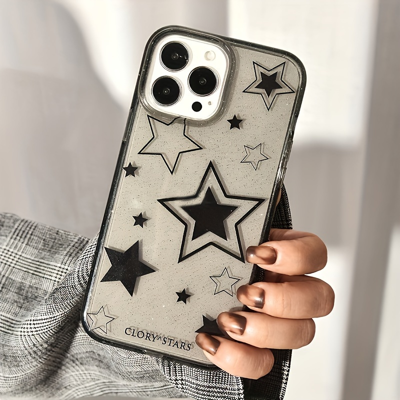Hülle für iPhone 14 Pro Max Clear Case STARS 