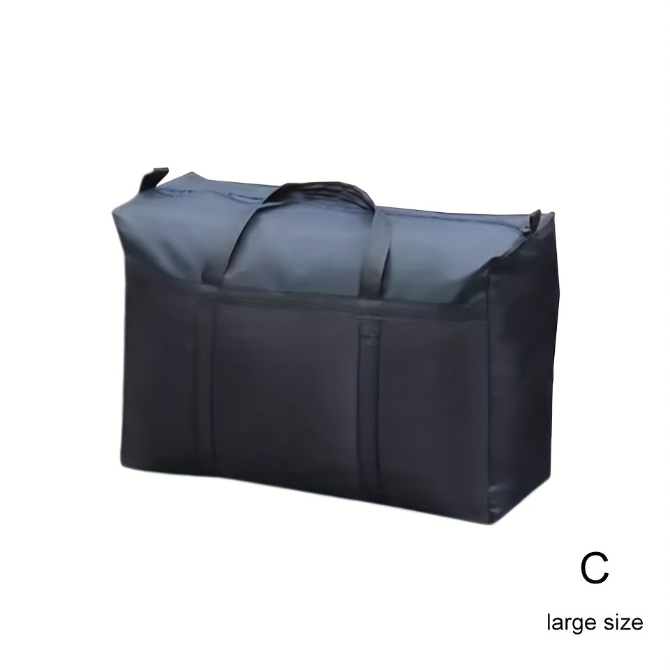 E-shop 1 Stück -Aufbewahrungstasche – Große Multifunktions-Duffle-Tasche mit großem Fassungsvermögen, tragbare Quilt- und Umzugstasche für