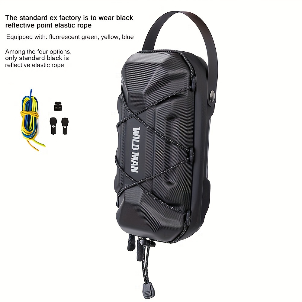 Eva Durable Bicycle Quick-release Bag With Reflective Logo For Electric Scooters And Folding Bikes
